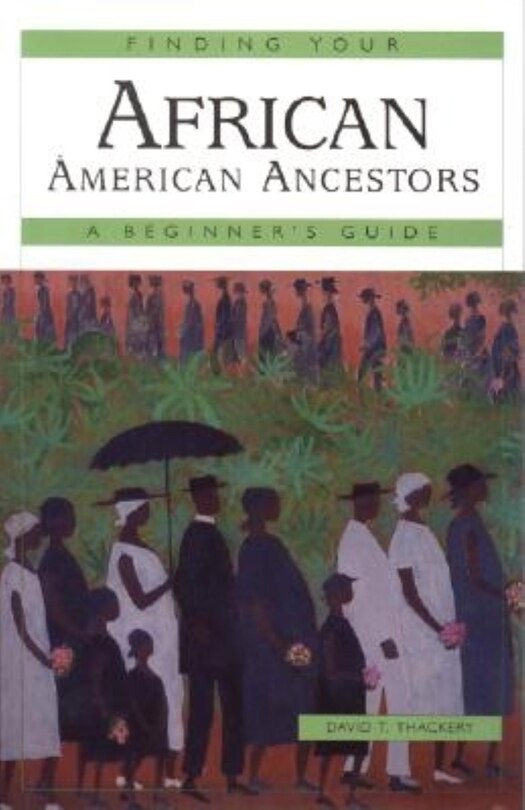 Couverture_Finding Your African American Ancestors