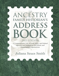 Couverture_The Ancestry Family Historian's Address Book
