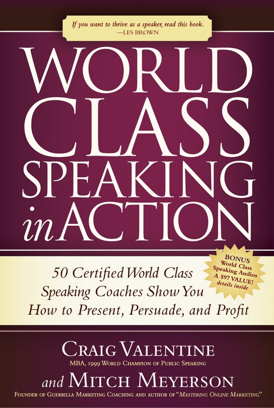 Front cover_World Class Speaking In Action