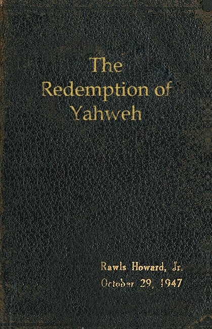 Couverture_The Redemption of Yahweh
