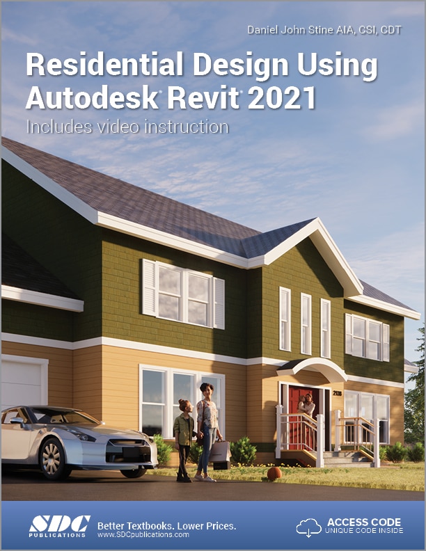 Front cover_Residential Design Using Autodesk Revit 2021