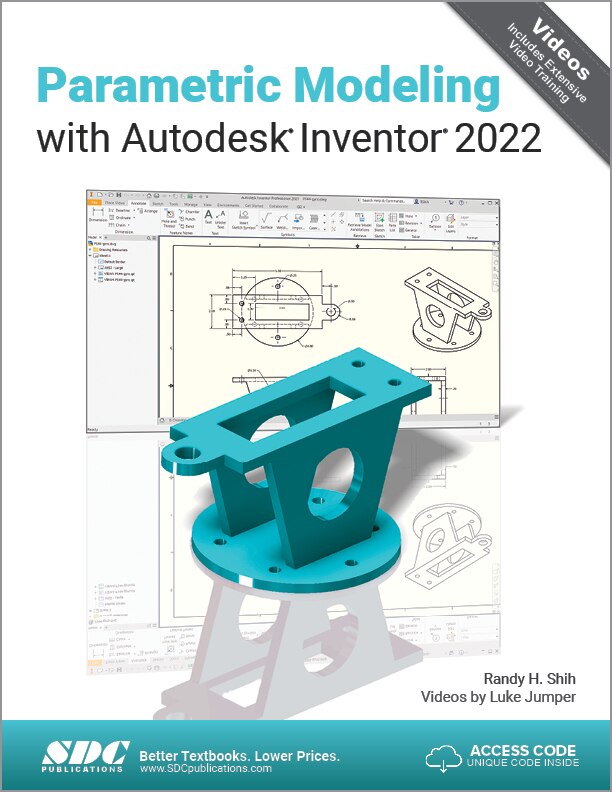 Couverture_Parametric Modeling with Autodesk Inventor 2022