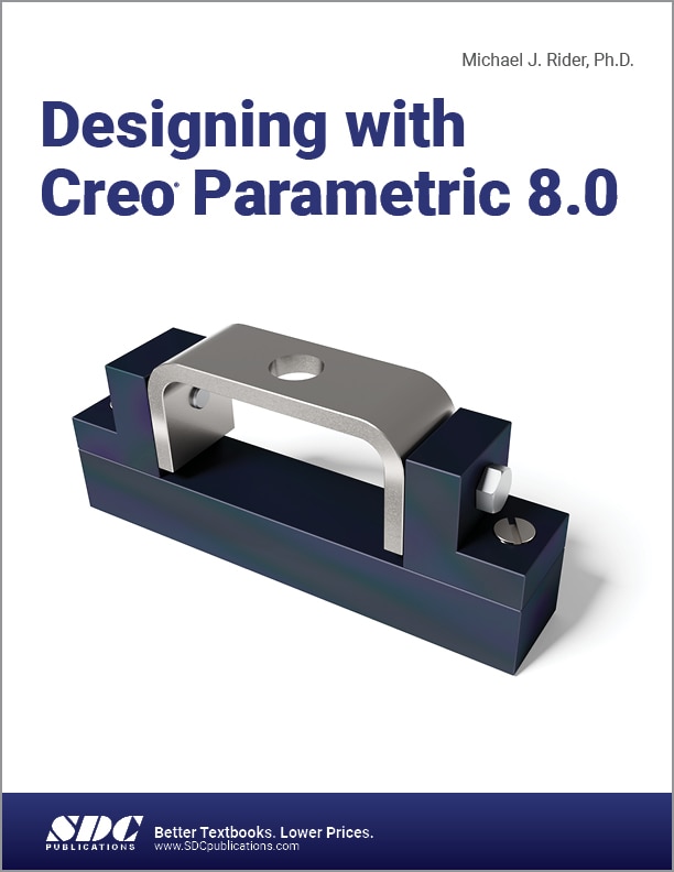 Couverture_Designing with Creo Parametric 8.0