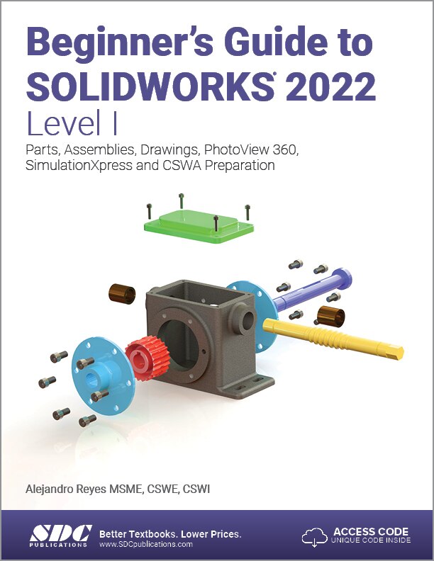 Front cover_Beginner's Guide To Solidworks 2022 - Level I