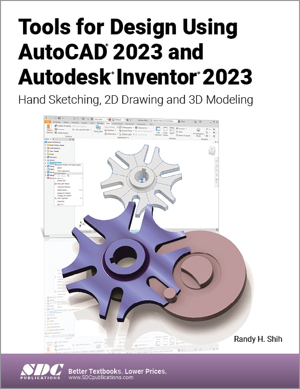 Front cover_Tools for Design Using AutoCAD 2023 and Autodesk Inventor 2023