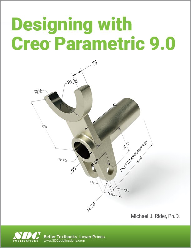 Couverture_Designing with Creo Parametric 9.0