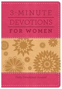 Couverture_3-minute Devotions For Women: Daily Devotional Journal