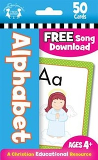 Front cover_Alphabet Christian 50-count Flash Cards
