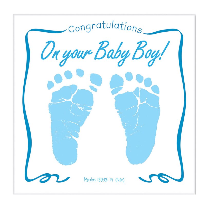 Baby Boy Cd/greeting Card