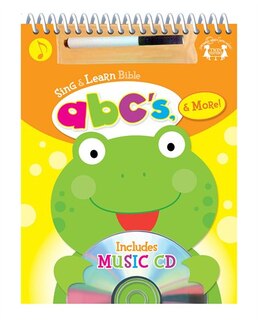 Bible Abcs Spiral Wipe-clean Workbook & Cd W/marker