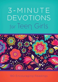 Front cover_3-minute Devotions For Teen Girls