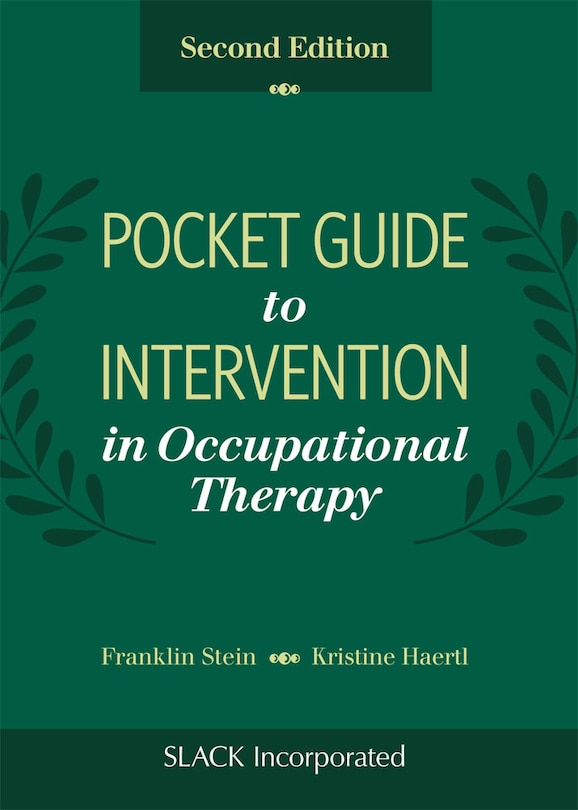 Couverture_Pocket Guide To Intervention In Occupational Therapy