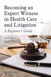Couverture_Becoming an Expert Witness in Health Care and Litigation
