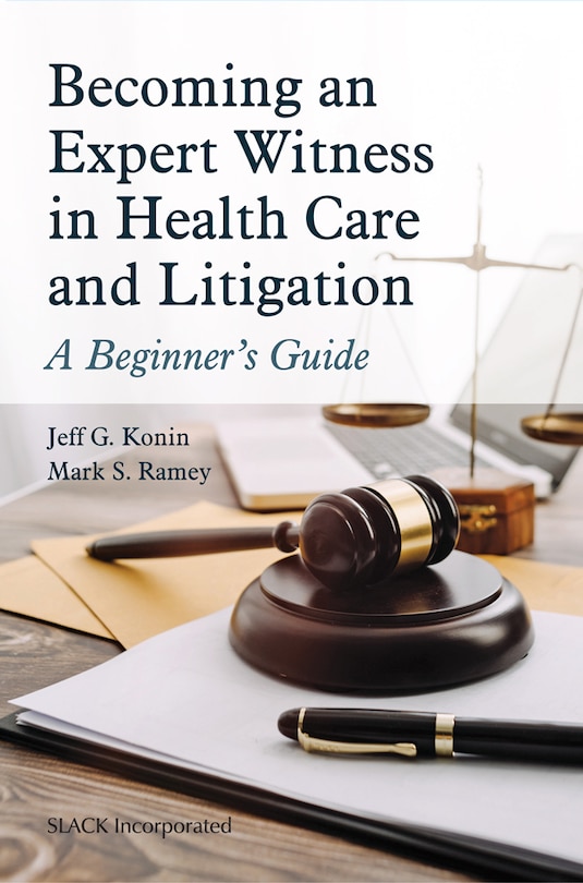 Couverture_Becoming an Expert Witness in Health Care and Litigation
