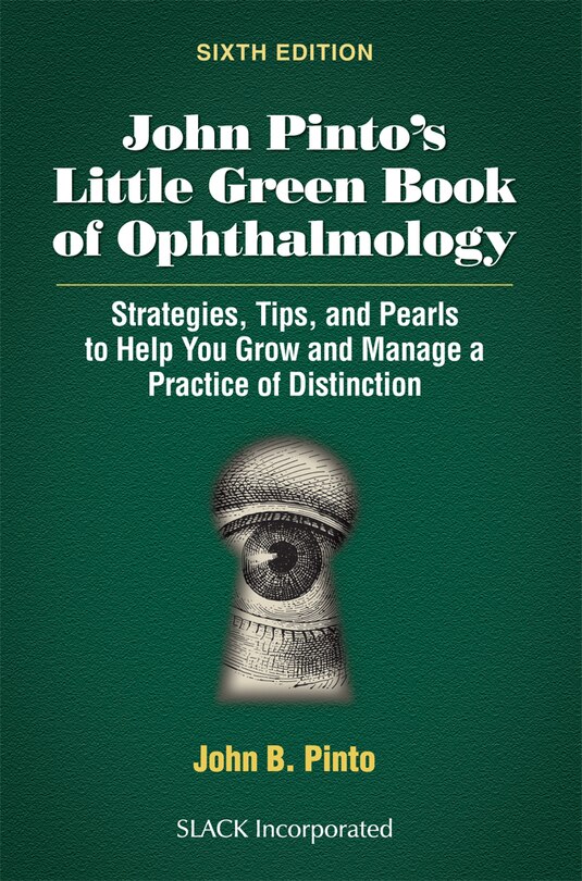 Couverture_John Pinto's Little Green Book Of Ophthalmology