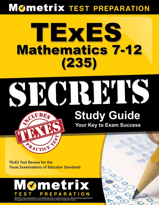Front cover_TExES Mathematics 7-12 (235) Secrets Study Guide