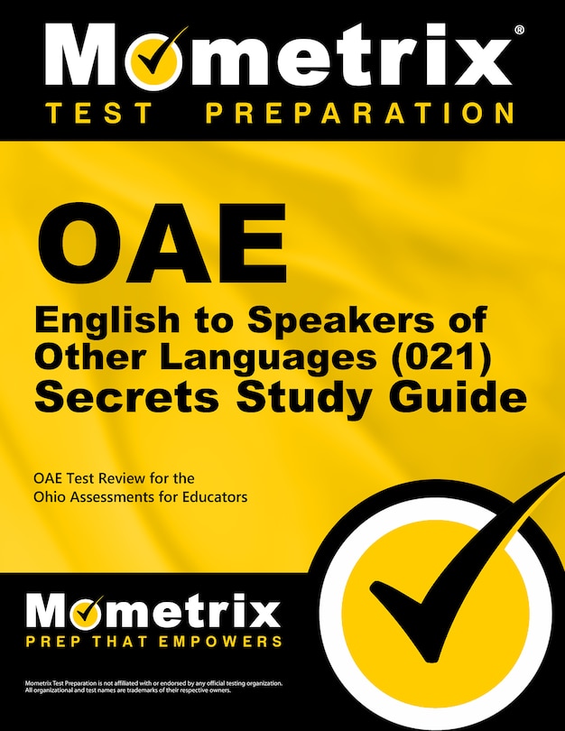 Couverture_Oae English to Speakers of Other Languages (021) Secrets Study Guide