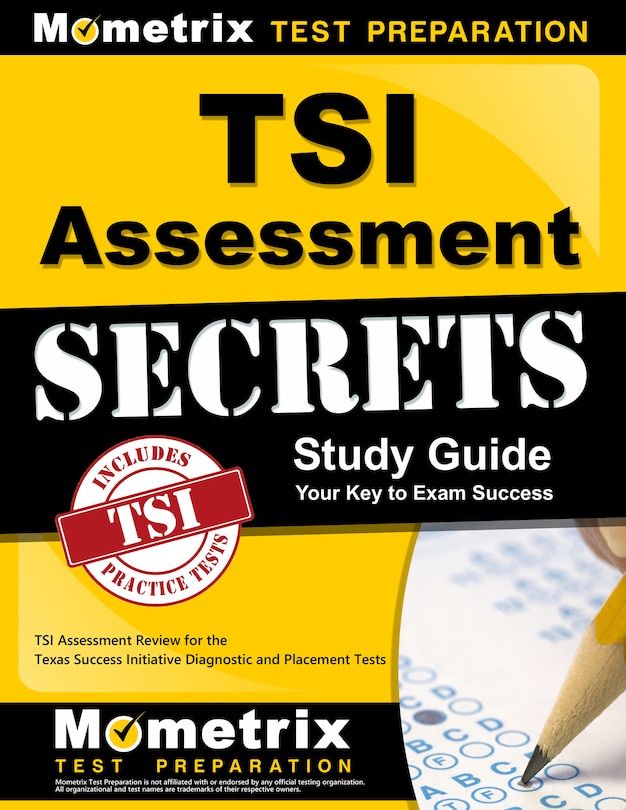 Front cover_TSI Assessment Secrets Study Guide