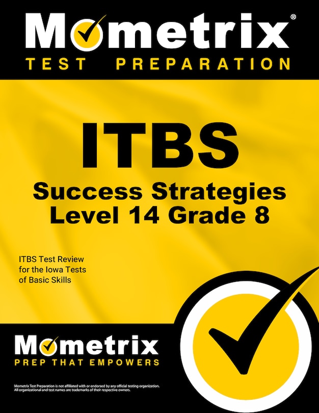Front cover_Itbs Success Strategies Level 14 Grade 8 Study Guide