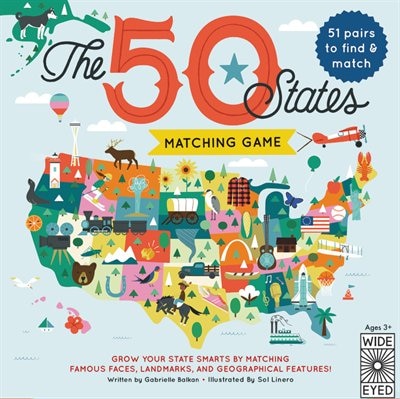 The 50 States Matching Game