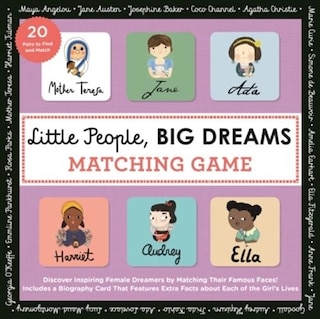 Front cover_Little People, BIG DREAMS Matching Game
