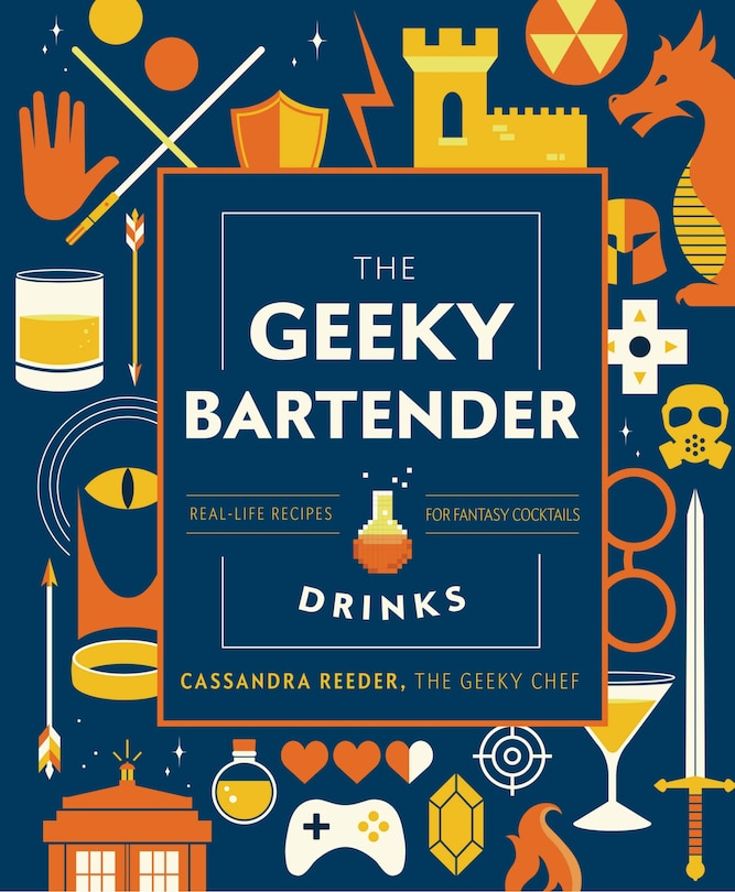 Front cover_The Geeky Bartender Drinks