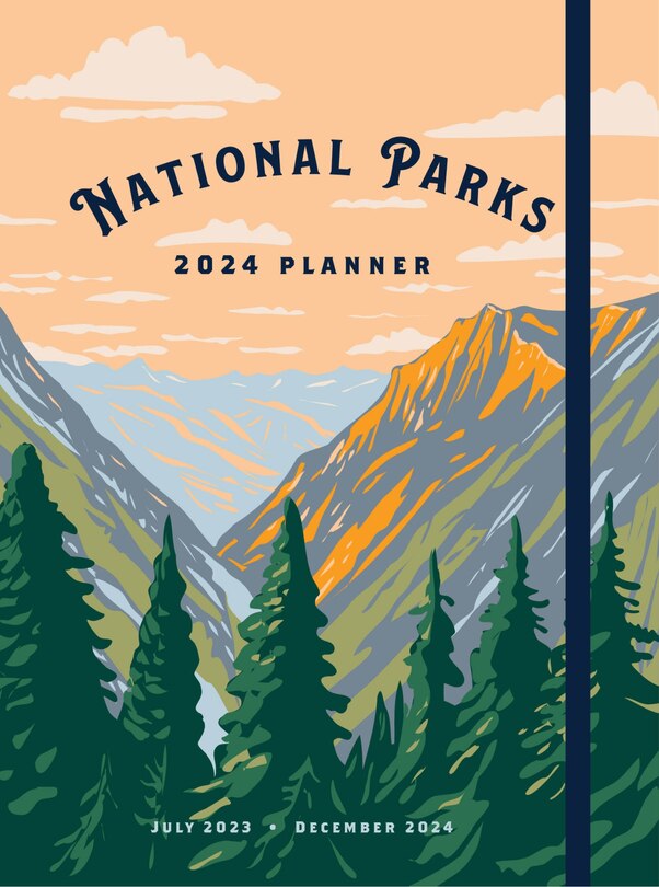 Front cover_National Parks 2024 Weekly Planner