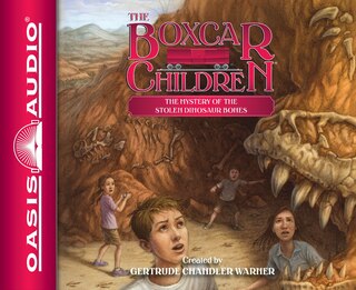 Front cover_The Mystery Of The Stolen Dinosaur Bones (library Edition)
