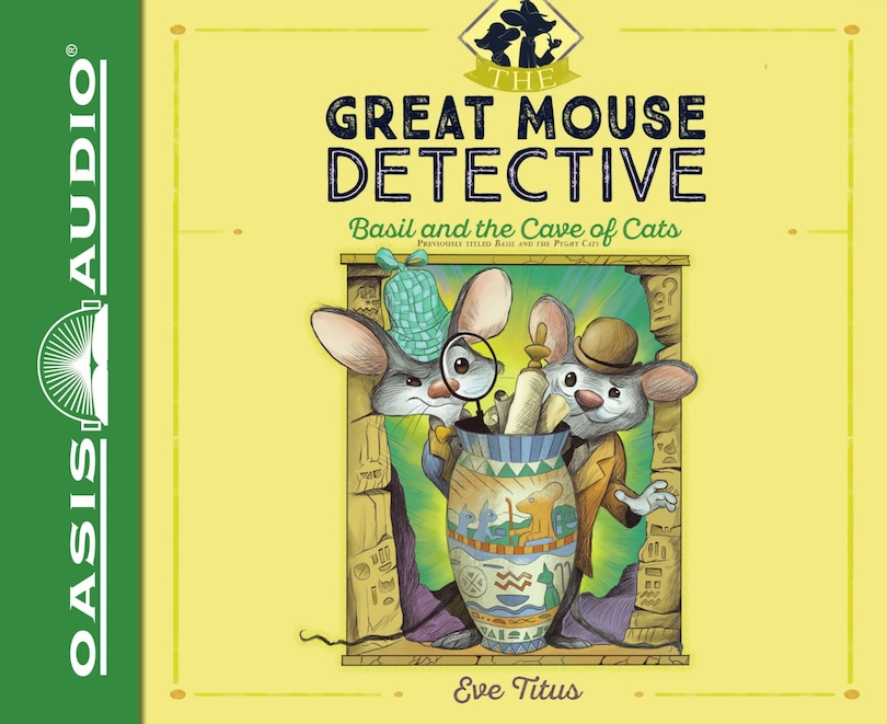 Front cover_Basil And The Cave Of Cats (library Edition)