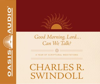 Front cover_Good Morning, Lord . . . Can We Talk? (library Edition)