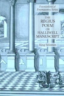 Couverture_The Regius Poem or Halliwell Manuscript