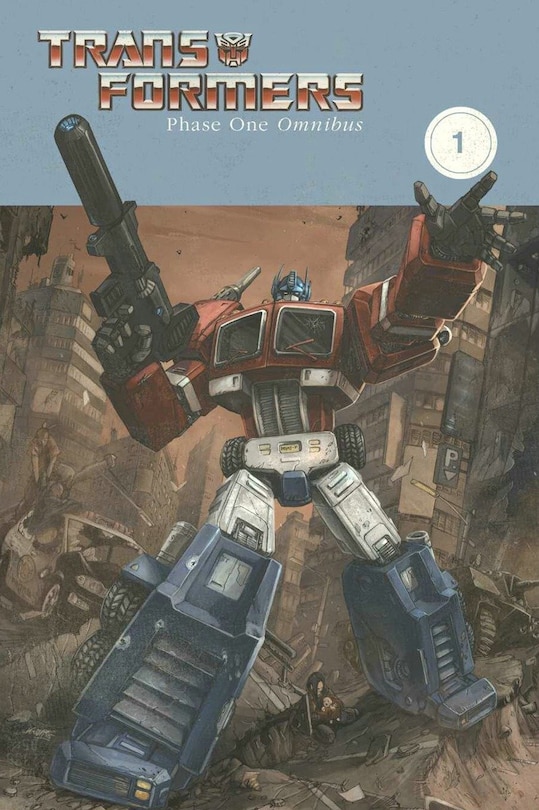 Front cover_Transformers: Phase One Omnibus