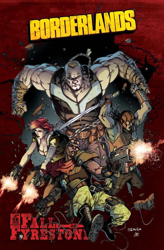 Front cover_Borderlands Volume 2: The Fall of Fyrestone