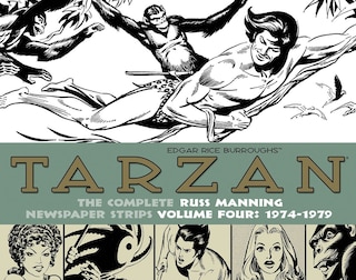 Front cover_Tarzan: The Complete Russ Manning Newspaper Strips Volume 4 (1974-1979)