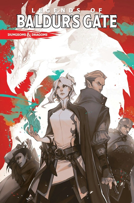 Front cover_Dungeons & Dragons: Legends of Baldur's Gate