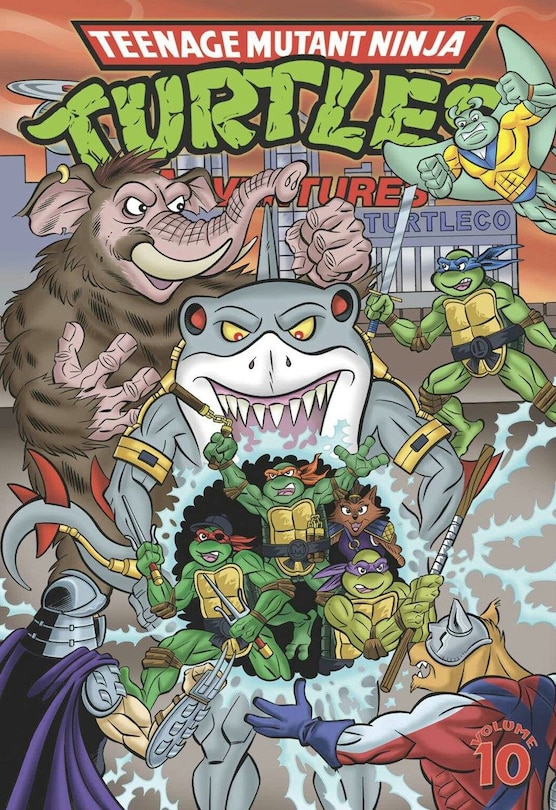 Couverture_Teenage Mutant Ninja Turtles Adventures Volume 10