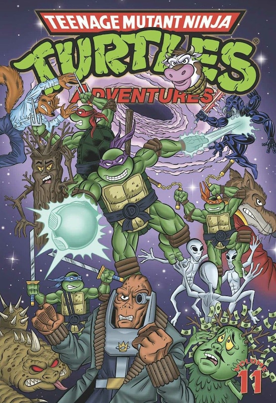 Couverture_Teenage Mutant Ninja Turtles Adventures Volume 11