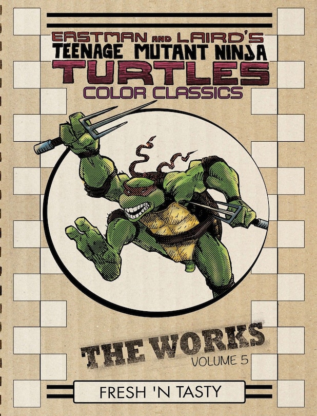 Front cover_Teenage Mutant Ninja Turtles: The Works Volume 5