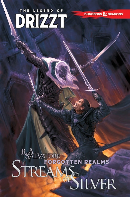 Couverture_Dungeons & Dragons: The Legend Of Drizzt Volume 5 - Streams Of Silver