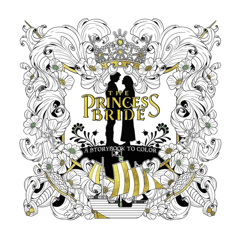 Front cover_The Princess Bride: A Storybook To Color