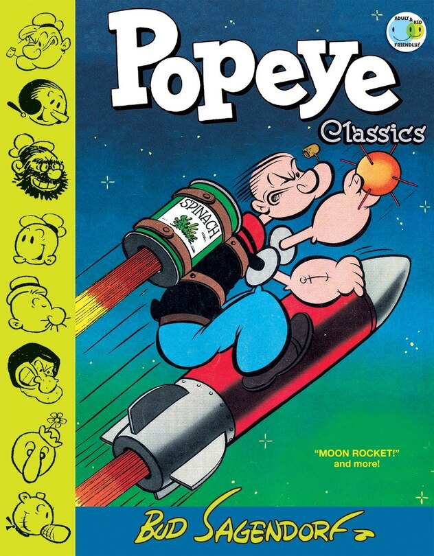 Front cover_Popeye Classics, Vol. 10: Moon Rocket And More