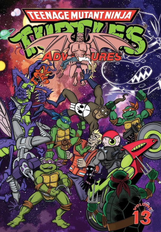 Couverture_Teenage Mutant Ninja Turtles Adventures Volume 13