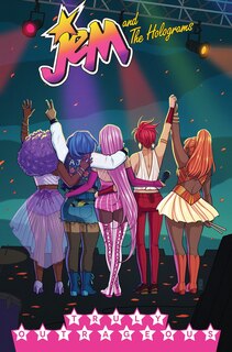Front cover_Jem And The Holograms, Vol. 5: Truly Outrageous