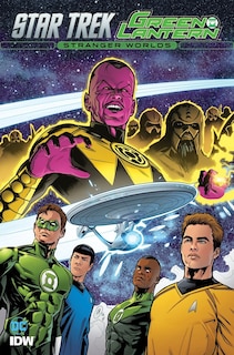 Front cover_Star Trek/green Lantern, Vol. 2: Stranger Worlds