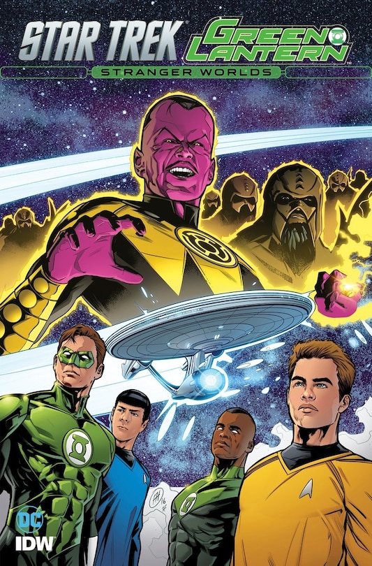 Front cover_Star Trek/green Lantern, Vol. 2: Stranger Worlds