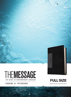Front cover_The Message Full Size (Leather-Look, Black/Slate)