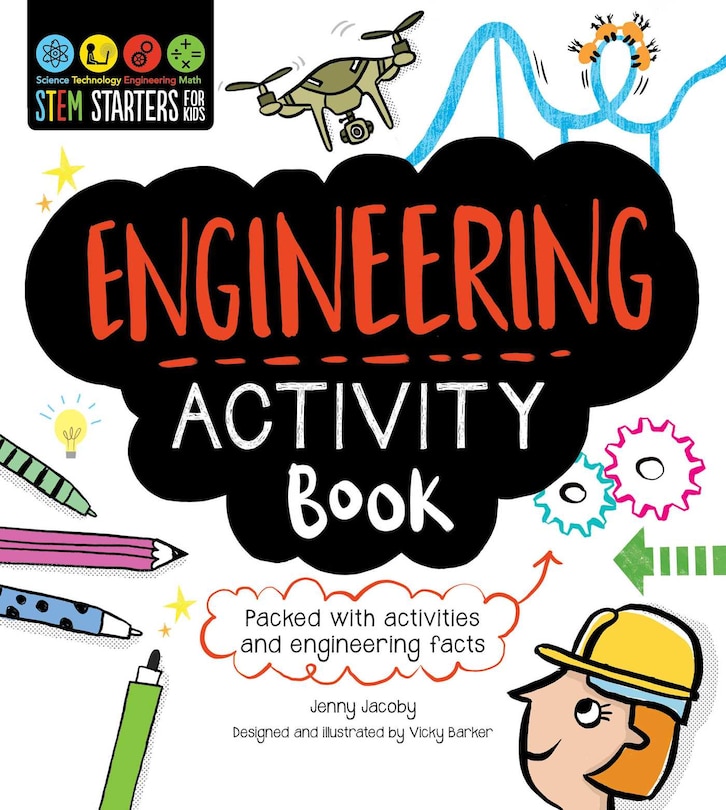 Front cover_Stem Starters For Kids Engineering Activity Book