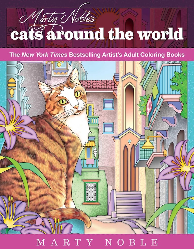 Front cover_Marty Noble's Cats Around The World