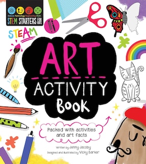 Couverture_Stem Starters For Kids Art Activity Book