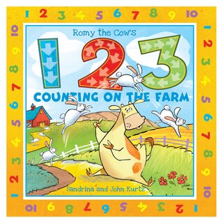Front cover_Romy The Cow's 123 Counting On The Farm